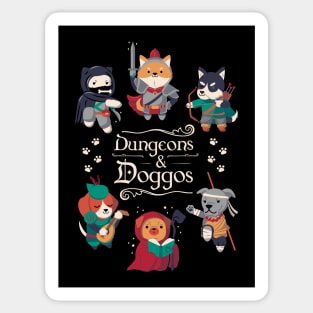 Dungeons & Doggos Sticker